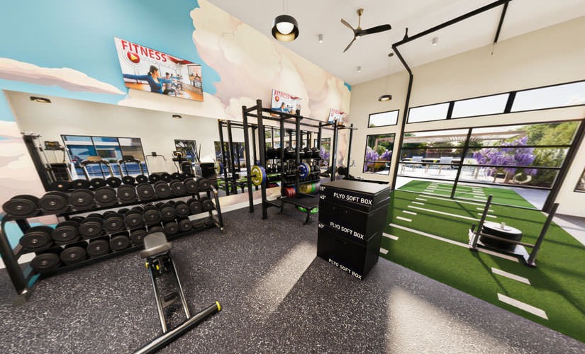 Clubroom & Fitness Center